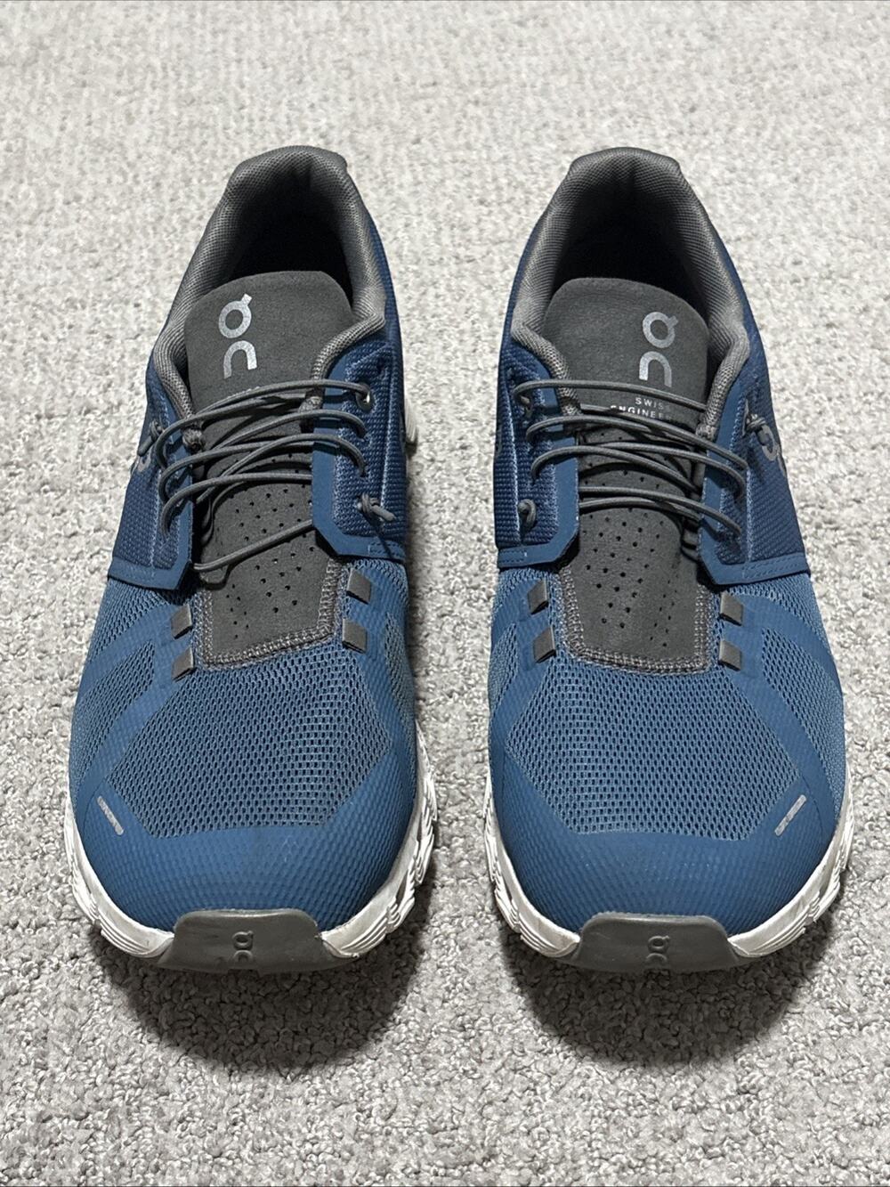 On Cloud 5 Men’s athletic sneakers Breathable Blue Size 11.5